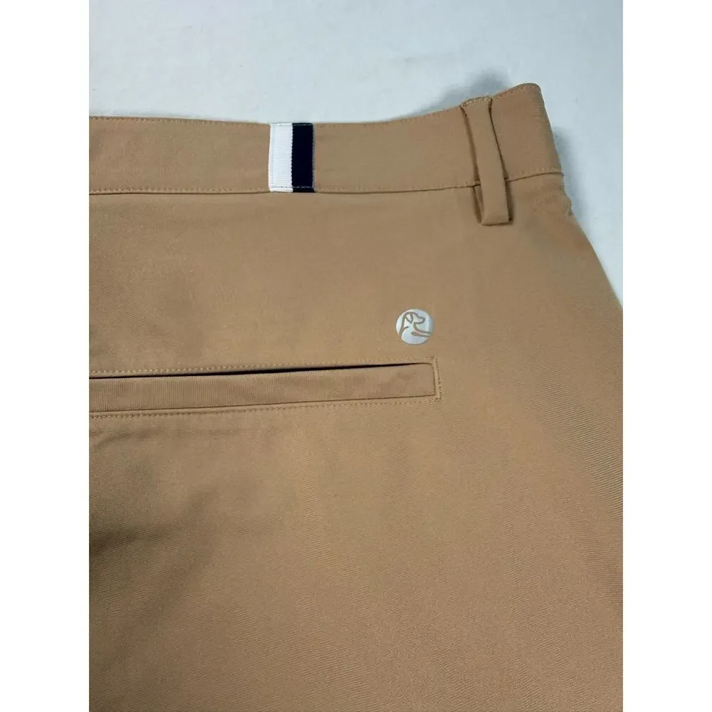 Rhoback Men’s Performance Shorts Looper Delta SIZE 40 Dark Tan  9” Inseam
